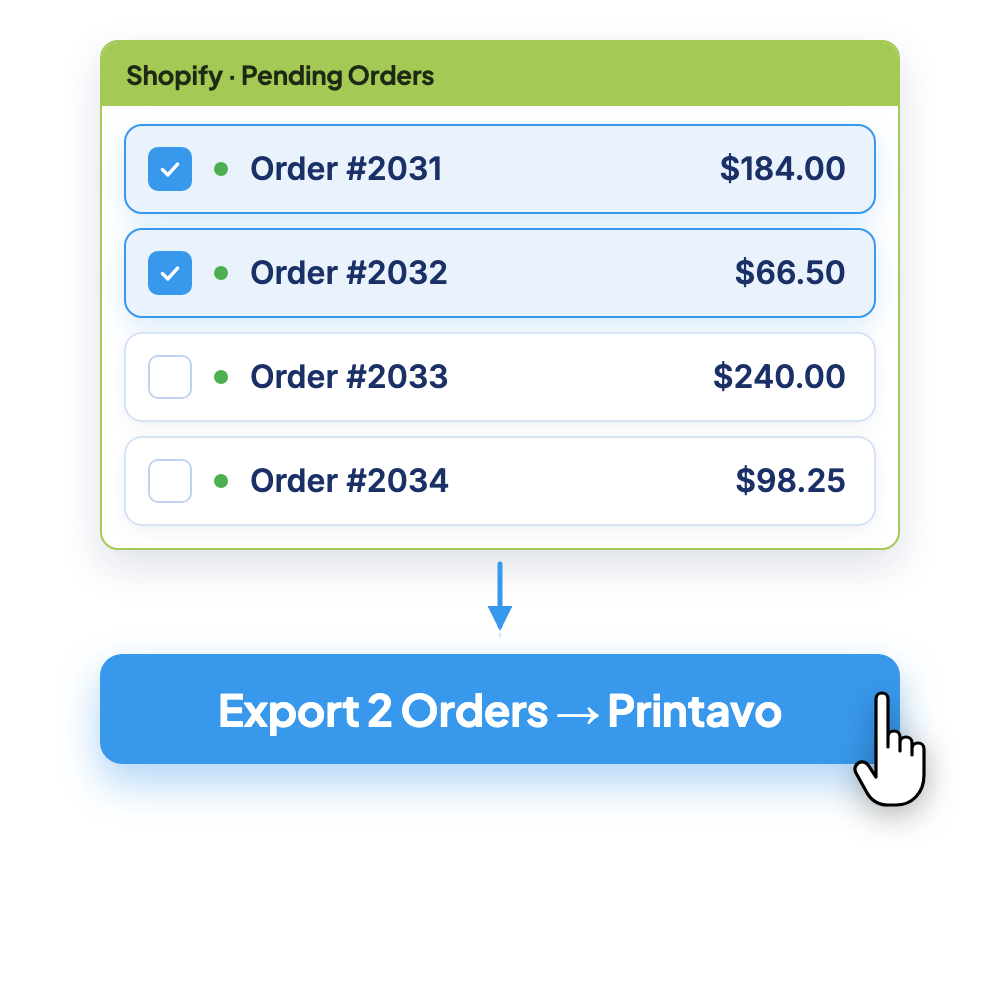Queue mode in PrintFlo